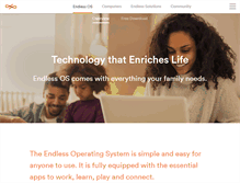 Tablet Screenshot of endlessos.com